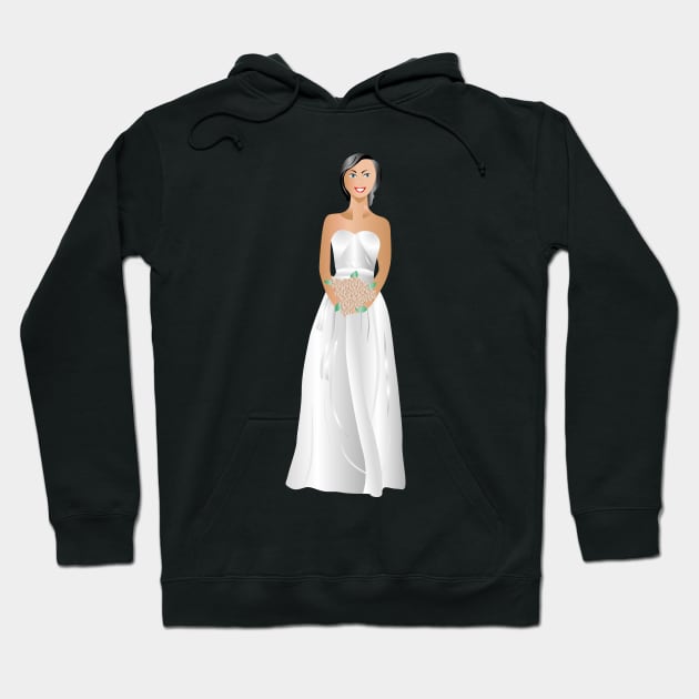 The Bride Hoodie by Pet & Nature Lovers